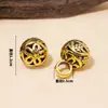 Botones qipao aleación de zinc cuentas de nube auspiciosa hebilla de metal traje Tang Hanfu tendencia nacional ropa china decoración retro cuentas redondas