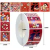 Nuevo Rollo de Pegatinas Taisheng Shin-chan Estudiante Inspirador Decorativo para Cuaderno Pegatina Cinta de Dibujos Animados Pegatina de Punto Selladora