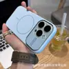 Adecuado para Funda de Teléfono Móvil Apple 18Promax, Ventana Grande Líquida, Succión Magnética con Botón Ai, Se Convierte en Funda Protectora para Iphone17