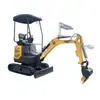 Excavadora pequeña, microexcavadora de tipo oruga para movimiento de tierras doméstico, miniexcavadora para huertos agrícolas, microexcavadora de ingeniería para demolición