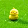 Miniaturas fofas de patos vermelhos para micro paisagismo, jardinagem e acessórios de decoração DIY