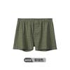 Pantalones Arro de rayas a cuadros para hombre, pantalones caseros, talla extra para gordos, boxers holgados, boxers transpirables