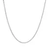 Collar de Cadena Caja Cadena Plana Europea y Americana Transfronterizo para Mujer, Diseño de Nicho de Lujo Ligero, Temperamento de Moda de Gama Alta, Cadena Versátil para Clavícula