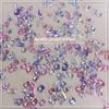 50 Joias de Zircônia Permeáveis ao Gelo para Nail Art Broca Super Brilho Ponto Fino Micro Zircônio Decoração de Unha Colante Olho de Cavalo Misturado Zircônio Nu