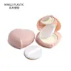 En Stock 15g Color Durazno Caja de Empaque tipo Cushion Tapa abatible Rosa Cushion BB Cream Base de Maquillaje Caja de Recarga Líquida Caja Vacía