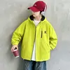 Ropa para niños para niños, chaqueta de otoño 2026 nuevo estilo primavera-otoño, chaqueta de otoño elegante y genial para niños mayores