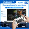 Console de Jogo P5X Novo Console de Jogo Doméstico TV Jogador Duplo Arcade Android 8K Alta Definição Controle Sem Fio Console de Jogo