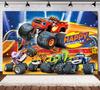 Amazon Novo Brinquedo Carro Pé Grande Toy Story Tema Festa de Aniversário Infantil Tecido de Fundo para Fotografia