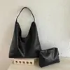 Bolso versátil vintage para mujer, nuevo bolso tote de moda retro, bolso de hombro y axila tejido con textura para otoño e invierno