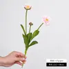 Flores artificiales amarillas de alta calidad, caléndulas, flores decorativas de colores primaverales para salones de bodas, fabricante de accesorios para paisajismo exterior