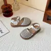 Diadema de Punto Estilo Coreano Sandalias de Verano Caladas Nuevas Llegadas 2025 para Niños Pequeños y Niños Pequeños Andador para Bebés Zapatos de Playa de Princesa