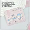 Porta-Cartão Abs Horizontal Tampa Deslizante Anti-Perda Cartão de Estudante Cartão de Refeição Bolsa Capa de Identificação Masculina e Feminina Capa Protetora Pronta Desenho Animado