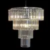 Adereços de casamento multi-camada lâmpada de cristal lustre de gelo pingente de acrílico coreano estilo casamento auditório palco decoração do teto