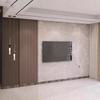 Estilo Lujo Ligero Tela de Fondo de Pared para TV Moderna Imitación Rejilla Mármol Papel Tapiz Sala de Estar Sofá Dormitorio Tela de Pared Tridimensional