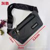 Cintura para esportes ao ar livre Bolsa Anti-roubo Moda Masculina e Feminina Celular Bolsa Lona Casual Fitness Armazenamento Crossbody à prova d'água Bolsa à prova de choque