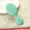 Peine de Masaje para Cabello de Dibujos Animados para Niños Mini Peine Portátil con Bolsa de Aire para Cabello Largo Antiestático Brillo Cabello Plástico Peine Arcoíris