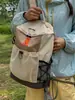 Mochila deportiva bicolor, bolsa grande de alta capacidad para senderismo y montañismo al aire libre, bolsa de viaje ligera, mochila casual para ciclismo