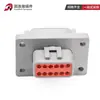 Conector de coche conector Dechi DTM04-12PA-L012 enchufe de 12 orificios con brida