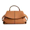 Bolso tote de nicho de lujo ligero para mujer 2026 nuevo super caliente vintage para el trabajo bandolera versátil de un solo hombro