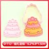Serie de Boda Cortador de Galletas Anillo de Diamante Dibujo Animado 3D Cortador de Galletas Ramo de Boda DIY Galletas Impresas Artificialmente
