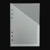 Insertos para carpeta de PP, resmas para carpeta para organizar documentos, separadores de documentos A6.