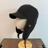 Sombrero Trilby Retro Funcional abatible de pana de doble cara para Otoño e Invierno, cálido, protección para los oídos, sombrero de aviador, gorro interior para ciclismo