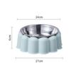 Tigela para Gato, Tigela para Pet, Tigela de Comida para Gato, Protetor de Pescoço para Gato, Tigela Alta, Tigela de Aço Inoxidável para Cachorro de Grande Capacidade, Tigela para Gato Antivirada