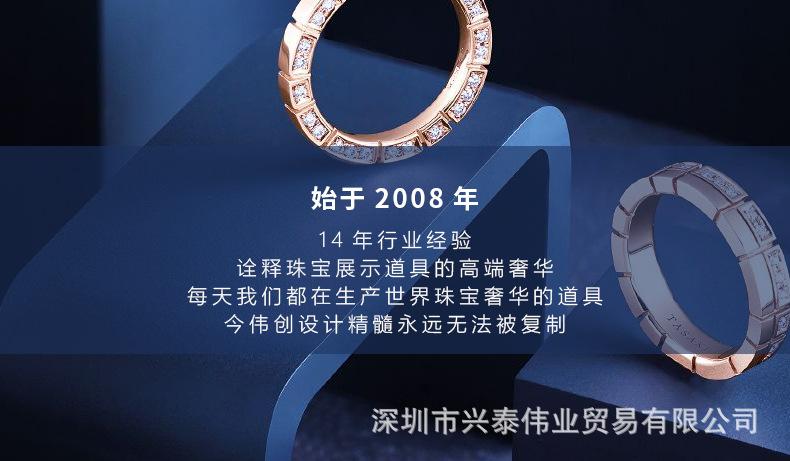 A015-(48-14)银灰色拉丝平柜展示道具-(今伟创系列