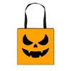 Venda direta da fábrica Bolsa tote de personagem de desenho animado de Halloween, bolsa de compras portátil, bolsa de mão grande para estudantes, bolsa de ombro, atacado