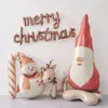 Balão Metalizado Papai Noel Boneco de Neve Rena Árvore de Natal Fosco Decoração de Natal para Escola Shopping Loja de Chá com Leite