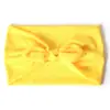 Diadema de Color Sólido Ultraancha con Lazo Nuevo Estilo Transfronterizo Europeo y Americano Accesorio para el Cabello Cinta Moda Deportiva Diadema Simple