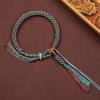 La cuerda de mano tejida a mano de Xizang puede ensartar cosas para hombres y mujeres este año pulsera de cuerda roja para parejas DIY para novias joyería