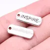 21X8Mm 1.8g Multicor DIY Liga Acessórios para Joias Pingente Inspirador
