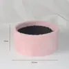Compañero de Flores Otoño e Invierno Castaña Tallada Caja de Buena Suerte Ramo de Flores Cubo de Abrazos de Peluche Arte Floral Caja de Empaque de Floristería Caja para Arreglo Floral DIY
