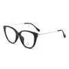 Nuevas Gafas Cat-Eye de Estilo Vintage en TR90 con Montura Grande, Acabado de Alta Gama, Adecuadas para Mujeres Sin Maquillaje