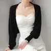 Cárdigan Corto Estilo Francés con Mangas Murciélago, Tejido de Tencel, Protector Solar, Chal Delgado de Verano, Cubierta para Aire Acondicionado, Top Exterior para Mujer