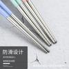 Palillos de Paja de Trigo Caja Desplegable Set de Vajilla de Regalo Cuchara y Tenedor Acero Inoxidable Portátil para Exteriores Juego de Tres Piezas Almacenamiento Set de Lujo