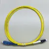 Latiguillo de fibra óptica monomodo monofibra SC-FC-LC grado telecomunicaciones tamaño boca cuadrada a boca redonda pigtail terminado 3 metros fibra óptica