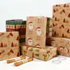 Paquete rodante de Amazon transfronterizo tamaño grande 3m Papel kraft navideño papel de regalo alce árbol de Navidad regalo