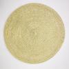 Fio de algodão nórdico Placemat Ramie Tapete de mesa trançado Tapete de Placa Tapete de mesa Tapete de isolamento térmico Tapete de copo Esteira de comida ocidental Esteira de tigela Esteira de areia