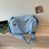 Bolsa para Viajes Cortos al Aire Libre para Mujer Ligera Bolsa Deportiva de Fitness Bolso de Hombro Único Cruzado Bolsa de Natación Bolsa Adicional para Equipaje