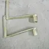 Accesorios para elevadores y persianas: Llave de compuerta de agua tipo tornillo de manivela lateral operada a mano con mangos hexagonales, cuadrados y redondos