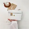 2026 Bolsa de Ombro Feminina da Moda, Bolsa de Palha Trançada Estilo Floresta, Bolsa de Praia, Bolsa de Mão, Bolsa Quadrada Pequena Estilo Fada