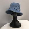 Sombrero de Pescador de Ala Corta de Mezclilla Unisex Retro Casual Sombrero de Pareja Primavera y Verano Sombrero Delgado Estilo Retro