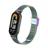 Correa Adecuada para Xiaomi Mi Band 11 con Hebilla Milanesa de Acero Inoxidable, Pulsera Metálica Moderna para Xiaomi Mi 10/9/8