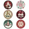 Artículos más vendidos transfronterizos: Falda para Árbol de Navidad, Hombre de Jengibre, Accesorios de Decoración para Fiesta de Escena de Año Nuevo, Decoraciones, Venta Directa del Fabricante
