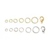 Caixa com 7 Compartimentos Fecho Lagosta de Argola Única Acessórios de Material para Brincos DIY Feitos à Mão, Acessórios de Orelha, Pulseiras com Contas, Acessórios de Joias