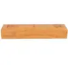 Caja de pulsera hueca de madera amarilla al por mayor Caja de cuentas de Buda caja de joyería joyería de jade caja de regalo caja de manualidades caja de joyería
