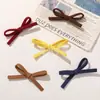 Estilo Coreano Sencillo y Versátil Gamuza Lazo Anudado a Mano Accesorios DIY Accesorios para el Cabello Ropa Fundas para Teléfono Móvil Accesorios para Joyería Venta al por Mayor