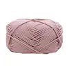 Xuefeier Hilo Liso No. 2 2mm Hebra Redonda Hueca Algodón Hilaza Algodón Puro Hilo de Algodón para Crochet Lana DIY Tejida a Mano